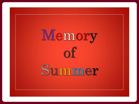 vzpominka_na_leto_-_memory_of_summer_-_yveta